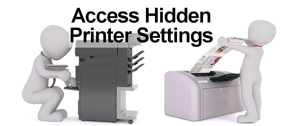 How to access the web server inside some wireless printers, such as HP models.