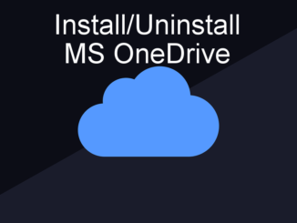 How to fix problems with Microsoft OneDrive in Windows 10. Install it and uninstall it.