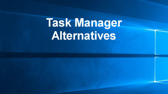 Great alternatives to Task Manager on Windows PCs that provide more information and more control