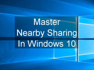 Try the cool new feature in Windows 10 that enables files to be transferred between PCs