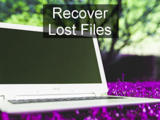 Recover lost and deleted files on disks and other storage media using a Windows utility