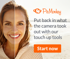 Put back in what the camera took out with PicMonkey's intuitive touch up tools