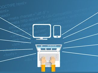 Illustration: Website development requires many skills and technologies