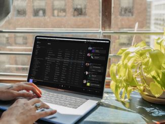 Using a laptop computer to work remotely